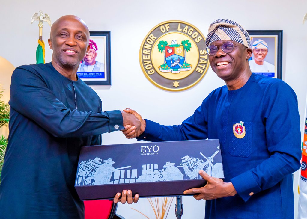 RESIDENT REPRESENTATIVE OF UNDP IN NIGERIA, MOHAMMED YAHYA PAYS FAREWELL VISIT TO GOV. SANWO-OLU AT LAGOS HOUSE, MARINA